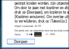 Schermafbeelding bedieningspaneel