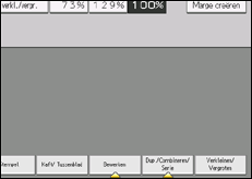 Schermafbeelding bedieningspaneel