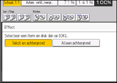 Schermafbeelding bedieningspaneel