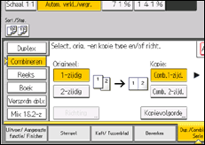 Schermafbeelding bedieningspaneel