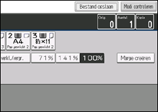 Schermafbeelding bedieningspaneel