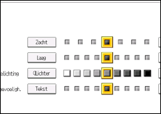 Schermafbeelding bedieningspaneel