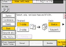Schermafbeelding bedieningspaneel