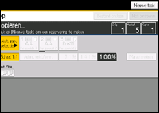 Schermafbeelding bedieningspaneel