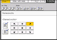 Schermafbeelding bedieningspaneel