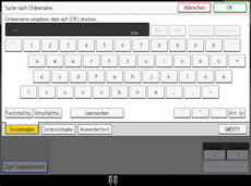 Schermafbeelding bedieningspaneel