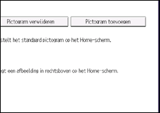 Schermafbeelding bedieningspaneel