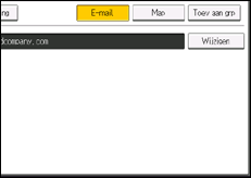 Schermafbeelding bedieningspaneel