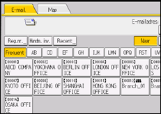 Schermafbeelding bedieningspaneel