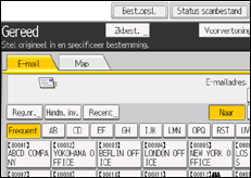 Schermafbeelding bedieningspaneel