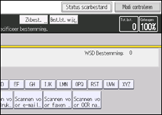 Schermafbeelding bedieningspaneel