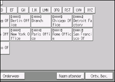 Schermafbeelding bedieningspaneel