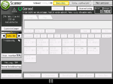 Schermafbeelding bedieningspaneel