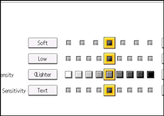 Operation panel screen illustration