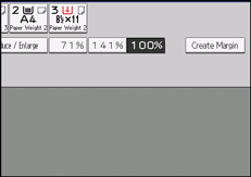 Operation panel screen illustration