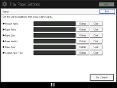 Operation panel screen illustration