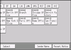 Operation panel screen illustration