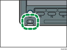 檢查狀態鍵說明圖