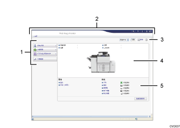 已编号的Web浏览器屏幕插图