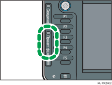 Иллюстрация индикатора принятия факса