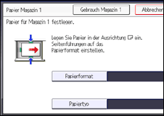 Abbildung Bedienfeld-Display