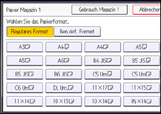 Abbildung Bedienfeld-Display