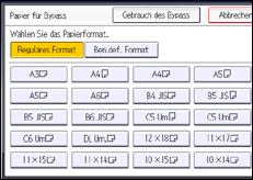 Abbildung Bedienfeld-Display