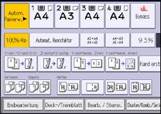 Abbildung Bedienfeld-Display
