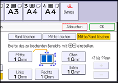 Abbildung Bedienfeld-Display