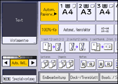 Abbildung Bedienfeld-Display