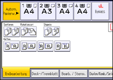 Abbildung Bedienfeld-Display