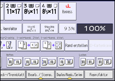 Abbildung Bedienfeld-Display