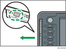Abbildung des Steckplatzes