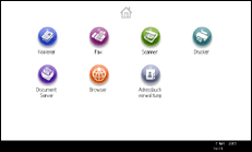 Abbildung Bedienfeld-Display