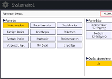 Abbildung Bedienfeld-Display