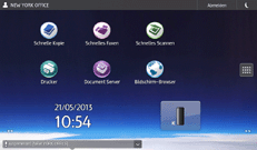 Abbildung Bedienfeld-Display