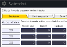 Abbildung Bedienfeld-Display