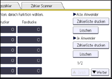 Abbildung Bedienfeld-Display