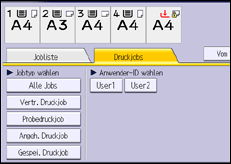 Abbildung Bedienfeld-Display