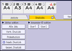 Abbildung Bedienfeld-Display