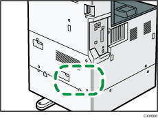 Illustrazione numerata unità principale