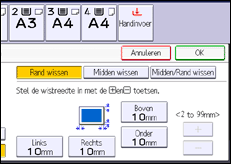 Schermafbeelding bedieningspaneel