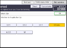 Schermafbeelding bedieningspaneel