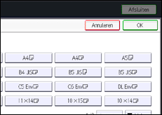 Schermafbeelding bedieningspaneel