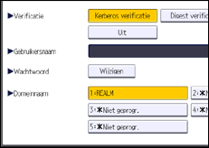 Schermafbeelding bedieningspaneel