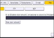 Schermafbeelding bedieningspaneel