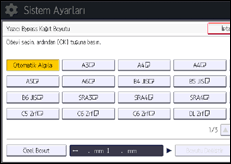 İşlem paneli ekran çizimi