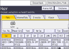 İşlem paneli ekran çizimi