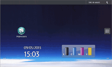 Il·lustració de pantalla del panell d'operacions