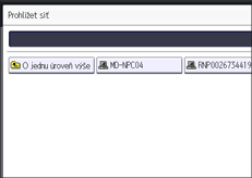 Ilustrace displeje ovládacího panelu